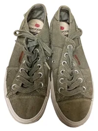 Dockers Damen Sneaker low Gr. 36 Oliv Casual Freizeitschuh 1