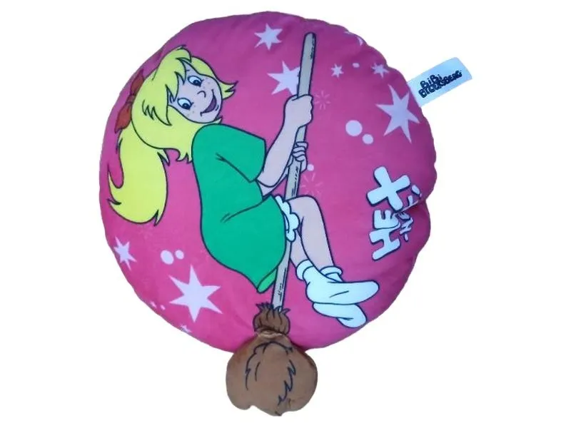 Bibi Blocksberg Kinderkissen Mädchen Polyester Mehrfarbig 28x28cm 1