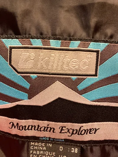 Killtec Damen Skijacke Mountain Explorer Gr. 38 Rot Kariert Kapuze Outdoor