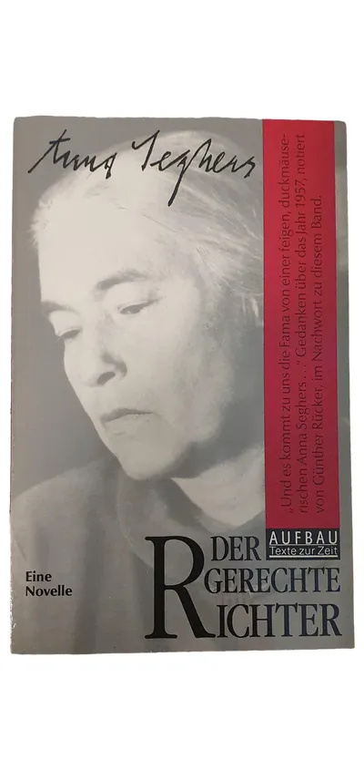 Anna Seghers Der Gerechte Richter Novelle Taschenbuch Aufbau Verlag Deutsch