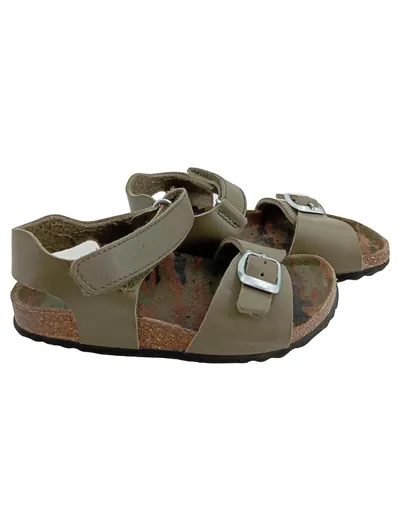 Geox Sandalen Mädchen Gr. 26 Oliv Casual Outdoor