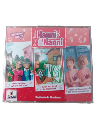 Hanni & Nanni Heldinnen-Box Hörspiele CD Enid Blyton ab 8 Jahre 3 Teile