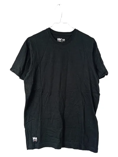 Helly Hansen Workwear T-Shirt Herren Logo Print Schwarz Gr. M Baumwolle