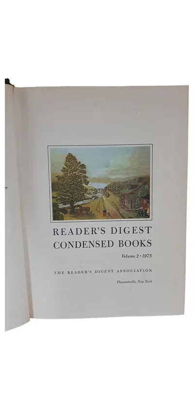 Reader's Digest Condensed Books Volume 2 1975 Sammelband Hardcover