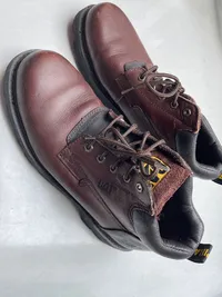 Caterpillar Walking Machines Herren Arbeitsschuhe Leder Braun Gr. 45 2