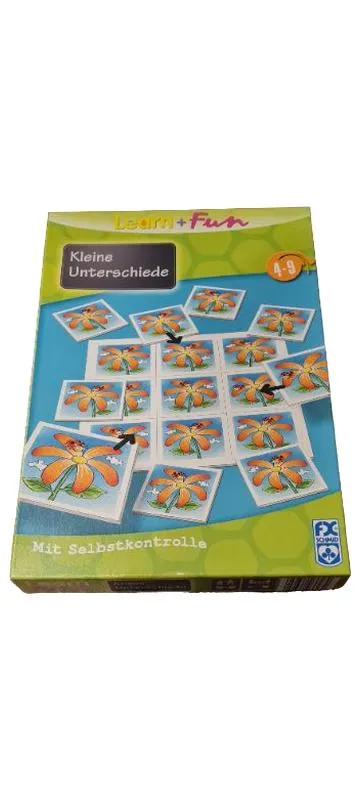 Learn+Fun Kleine Unterschiede FX Schmid Gedächtnisspiel Kinder 4-9 Jahre
