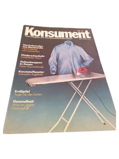 Konsument Nr. 9 Test-Magazin der Konsumenteninformation Zeitschrift