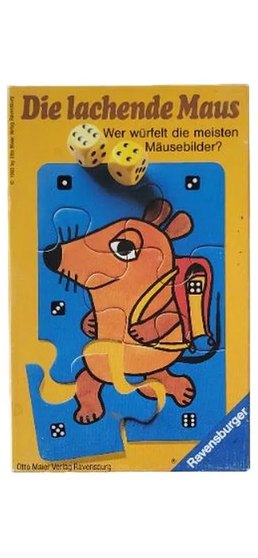 Ravensburger Die lachende Maus Würfelspiel Mitbringspiel Vintage Kinderspiel