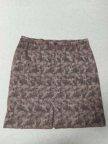 Love Nature Trachtenrock Hirschmuster Gr. 46/3XL Grau Damen