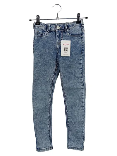 Here & There Kinder Jeans Slim Fit Blau Gr. 128