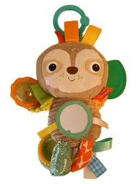 Bright Starts Faultier Motorikspielzeug Baby Kinder Mehrfarbig 1