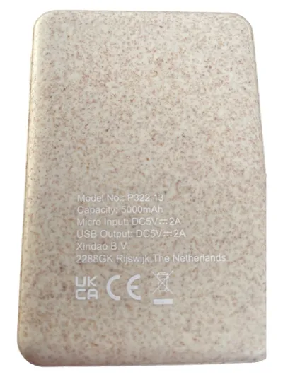 Xindao P322.13 Powerbank 5000mAh Externer Akku Ladegerät Beige