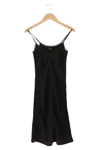 DAY BIRGER ET MIKKELSEN Unterkleid Damen Gr. 36/S Schwarz Elegant Viskose