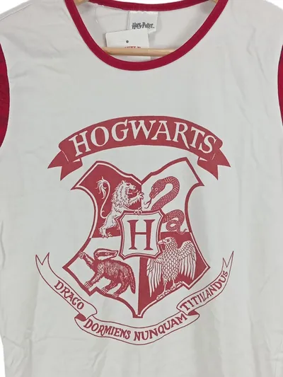 Character.com Harry Potter Hogwarts Wappen Kinder Fanshirt Weiß Gr. 152