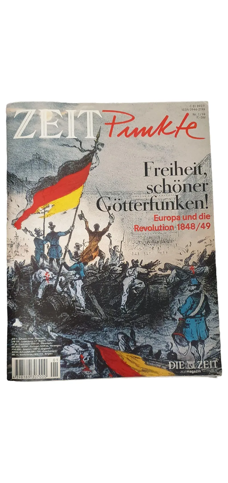 DIE ZEIT Punkte Nr. 1/98 Freiheit, schöner Götterfunken! Europa Revolution 1