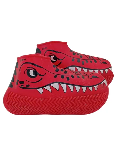 Lemmy Kinder Badeschuhe Rot 17 cm Krokodil-Design Wasserschuhe