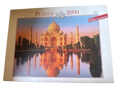 BLATZ Puzzle 2000 Teile Taj Mahal Indien inkl. Puzzle-Conserver