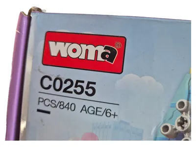 WOMA Bausatz Fairy Land Haus C0255 840 Teile Kinder ab 6 Jahre Mehrfarbig