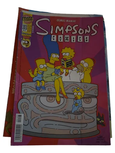 Simpsons Comics Nr. 103 OLMEC-MANIA! Bongo Mai 2005 Deutsch
