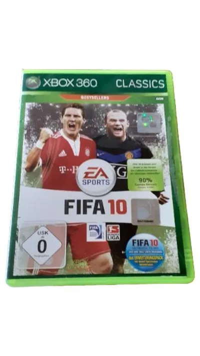 EA Sports FIFA 10 Xbox 360 Fußball Simulation Sportspiel Classics USK 0