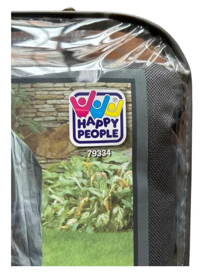 Happy People Gartenmöbel Abdeckung Polyester Schwarz 130x180x170cm Outdoor