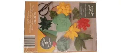 Bastel dich glücklich DIY Bastelset Filz-Sukkulenten Mehrfarbig Handarbeit