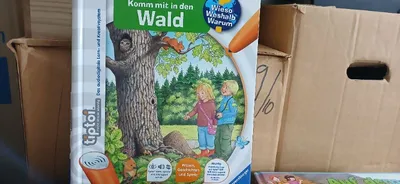 tiptoi Komm mit in den Wald Activity Buch Natur Baum Grün Lernbuch Kinder