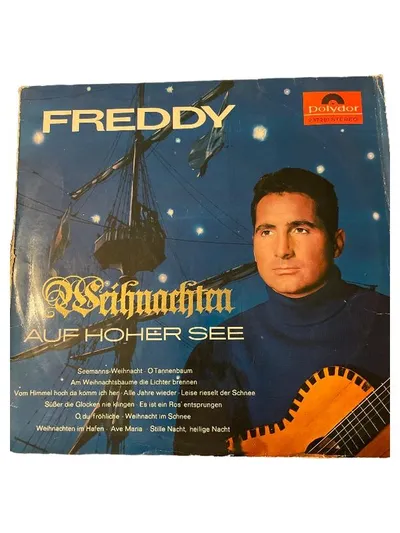 Freddy Quinn - Weihnachten auf Hoher See Vinyl LP Polydor Schlager