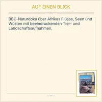 BBC Wildes Afrika DVD Natur-Doku Flüsse Seen Wüsten Tierwelt 2