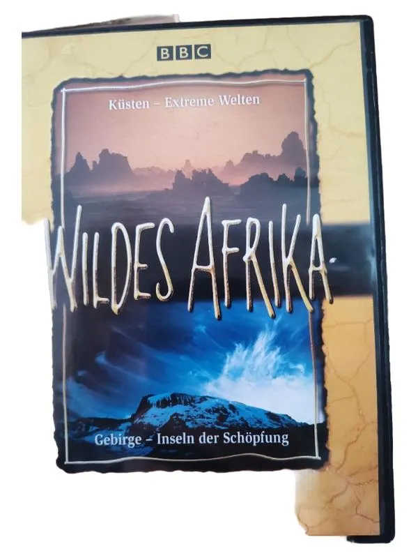 BBC Wildes Afrika DVD Natur- und Tierdoku Küsten Gebirge Doku 1