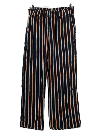 Hailys Damen Stoffhose Gestreift Schwarz Gr. W38 44 XXL Viskose Freizeit