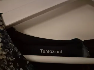 TENTAZIONI Damen Bluse Gr. 38/M Mehrfarbig Floral Casual