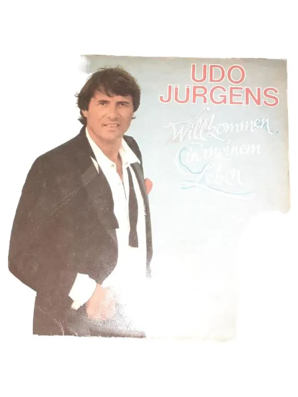 Udo Jürgens Willkommen LP Vinyl AMIGA Schlager DDR Pressung 1