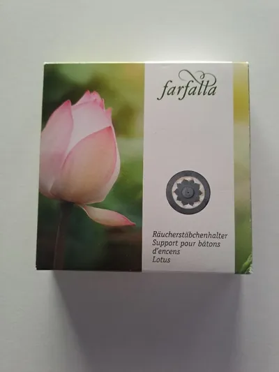 Farfalla Räucherstäbchenhalter Lotus für Duftstäbchen Halter Ständer Mehrfarbig