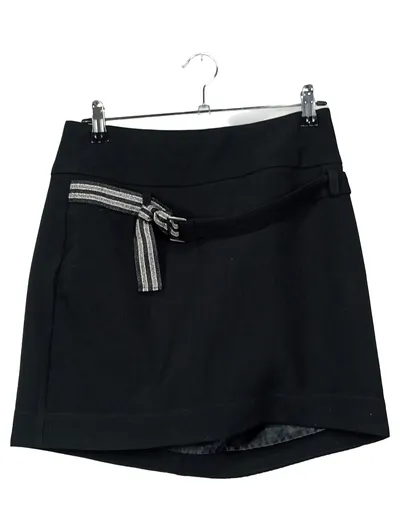 Trend by Captain Tortue Damen Minirock Gr. 38 Schwarz Casual Modern