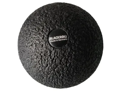 BLACKROLL Massageball Schwarz Faszienball Made in Germany 7cm