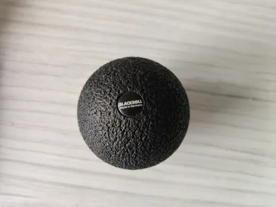 BLACKROLL Massageball Schwarz Faszienball Made in Germany 7cm