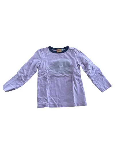 me&i Langarmshirt Mädchen Gr. 98/104 Lila Geist Motiv Casual