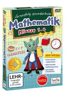 Tivola Mathematik Klasse 1-4 Lernsoftware Grundschule PC Deutsch ab 6 Jahre