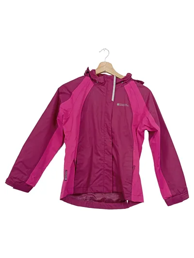 Mountain Warehouse Outdoorjacke Mädchen Gr. 140 Lila Kapuze Reißverschluss