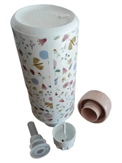 Mepal Kinder Trinkflasche Nuckelflasche Set Mehrfarbig Kunststoff 450ml