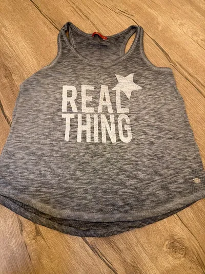 edc by Esprit Damen Tank Top Real Thing Gr. M grau meliert