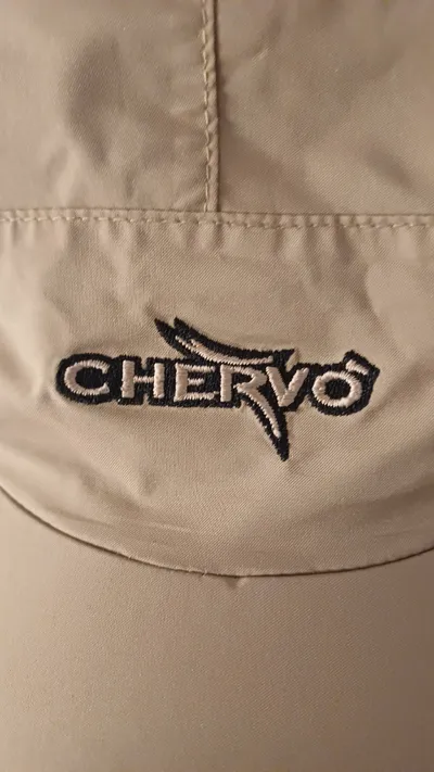 Chervò Cap Kappe Beige Gr. L Polyamid Sportlich Golf Stickerei