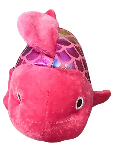 LarSar Baby Kuscheltier Fisch Plüschtier Pink 23cm Stofftier