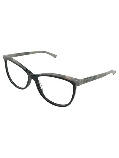 Inface 9339-792 Damen Brille Cat Eye Kunststoff Grau 13 cm Breite