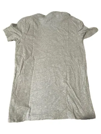 Calvin Klein Jeans Herren T-Shirt Gr. S Grau Meliert Logo Basic Baumwolle