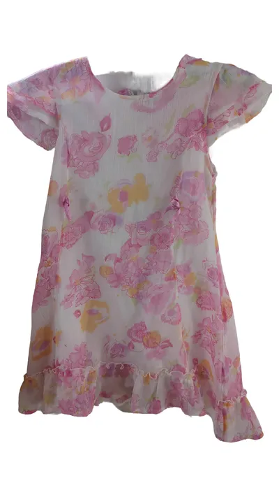 BOB DER BÄR Mädchen Freizeitkleid Gr. 98 Rosa Blumenmuster Feminin