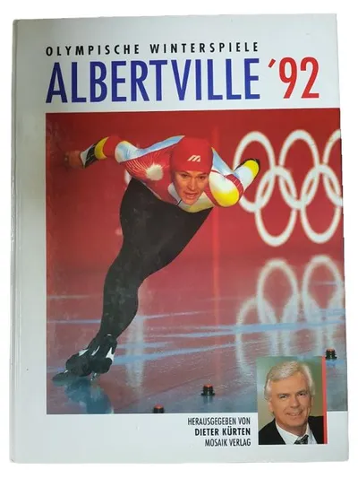 Olympische Winterspiele Albertville 1992 Bildband Dieter Kürten Hardcover Mosaik