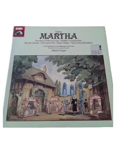Flotow Martha Vinyl LP EMI Rothenberger Gedda Prey Heger Klassik Oper