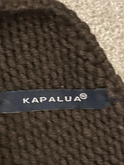 Kapalua Damen Pullover Merinowolle Rippstrick Braun Gr. 40 L